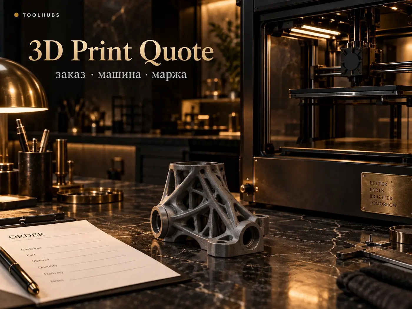 3D Print Quote — заказ 3D-печати