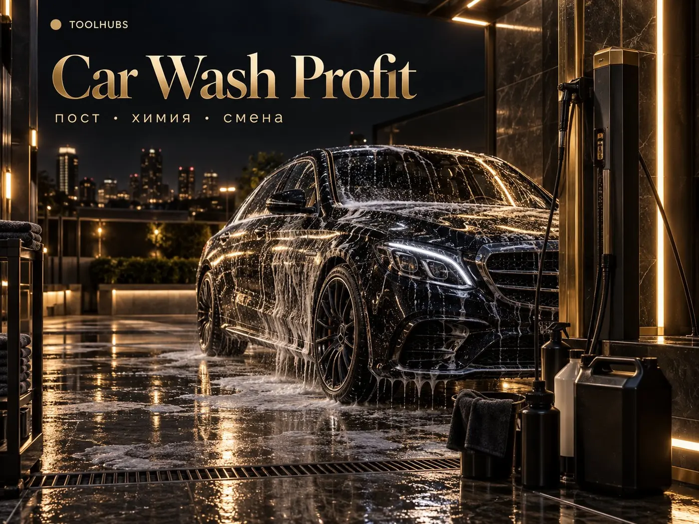 Car Wash Profit — экономика автомойки