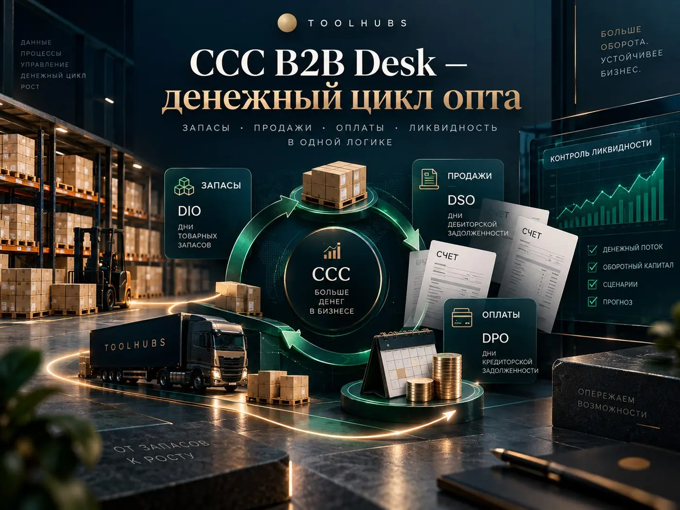 CCC B2B Desk — денежный цикл опта