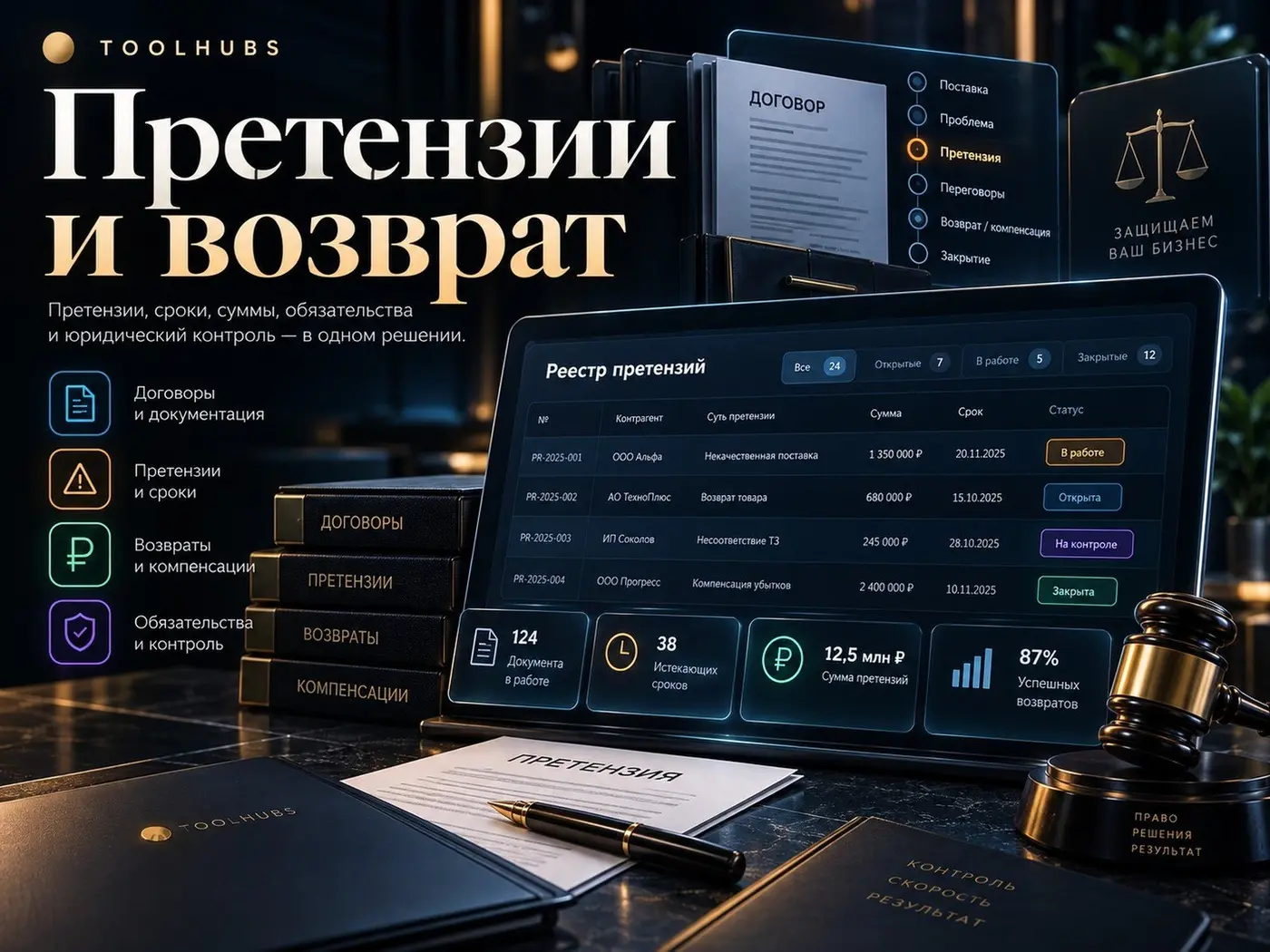Claims Recovery — штрафы и деньги обратно