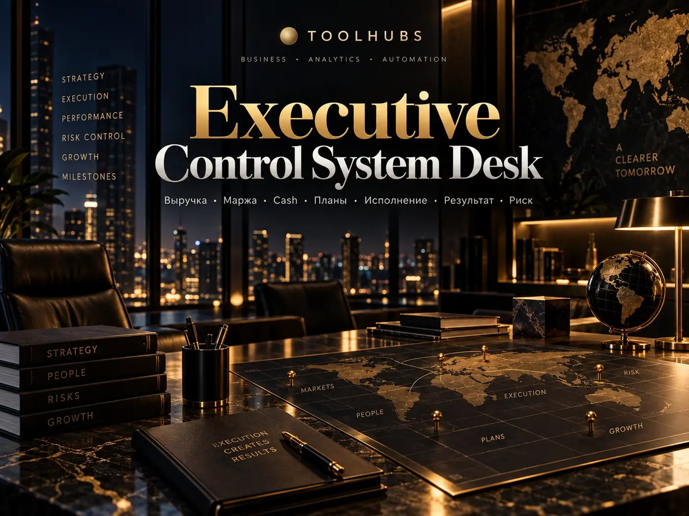 Executive Control System — план, факт, касса, риск