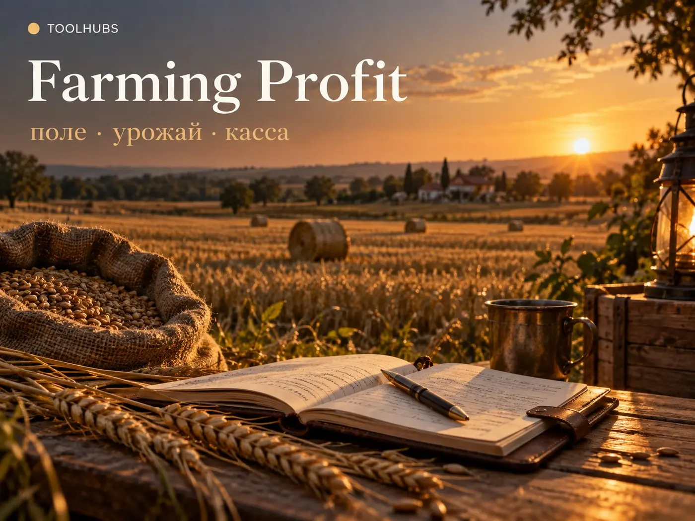Farming Profit — урожай, ресурсы, касса хозяйства