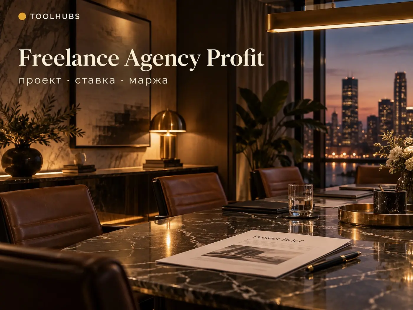 Freelance Agency Profit — маржа агентства