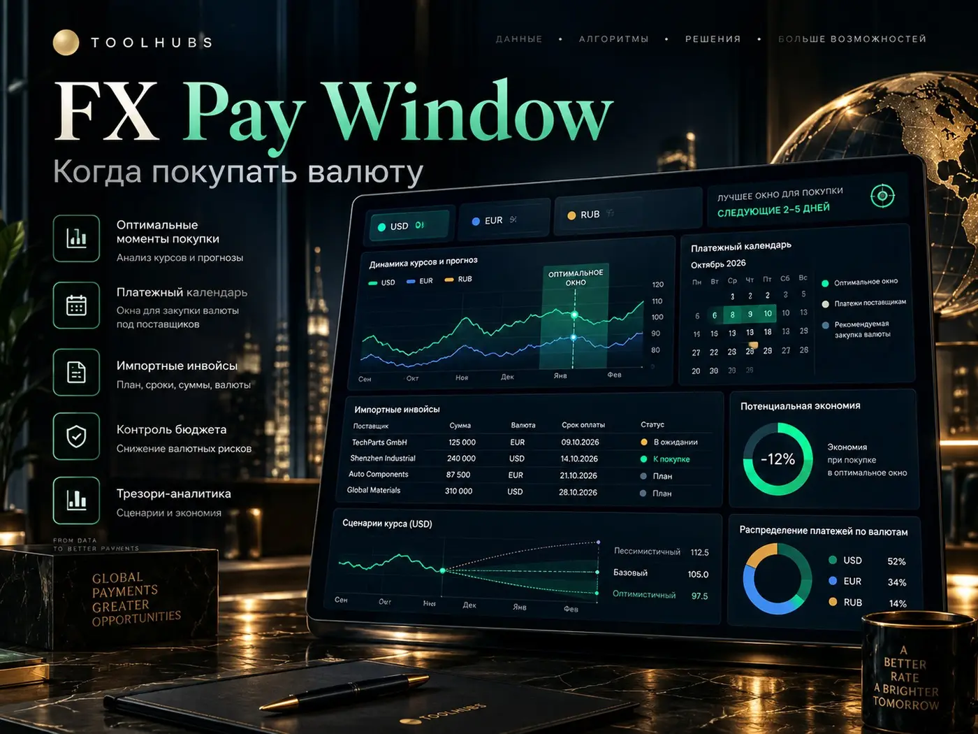 FX Pay Window — когда покупать валюту