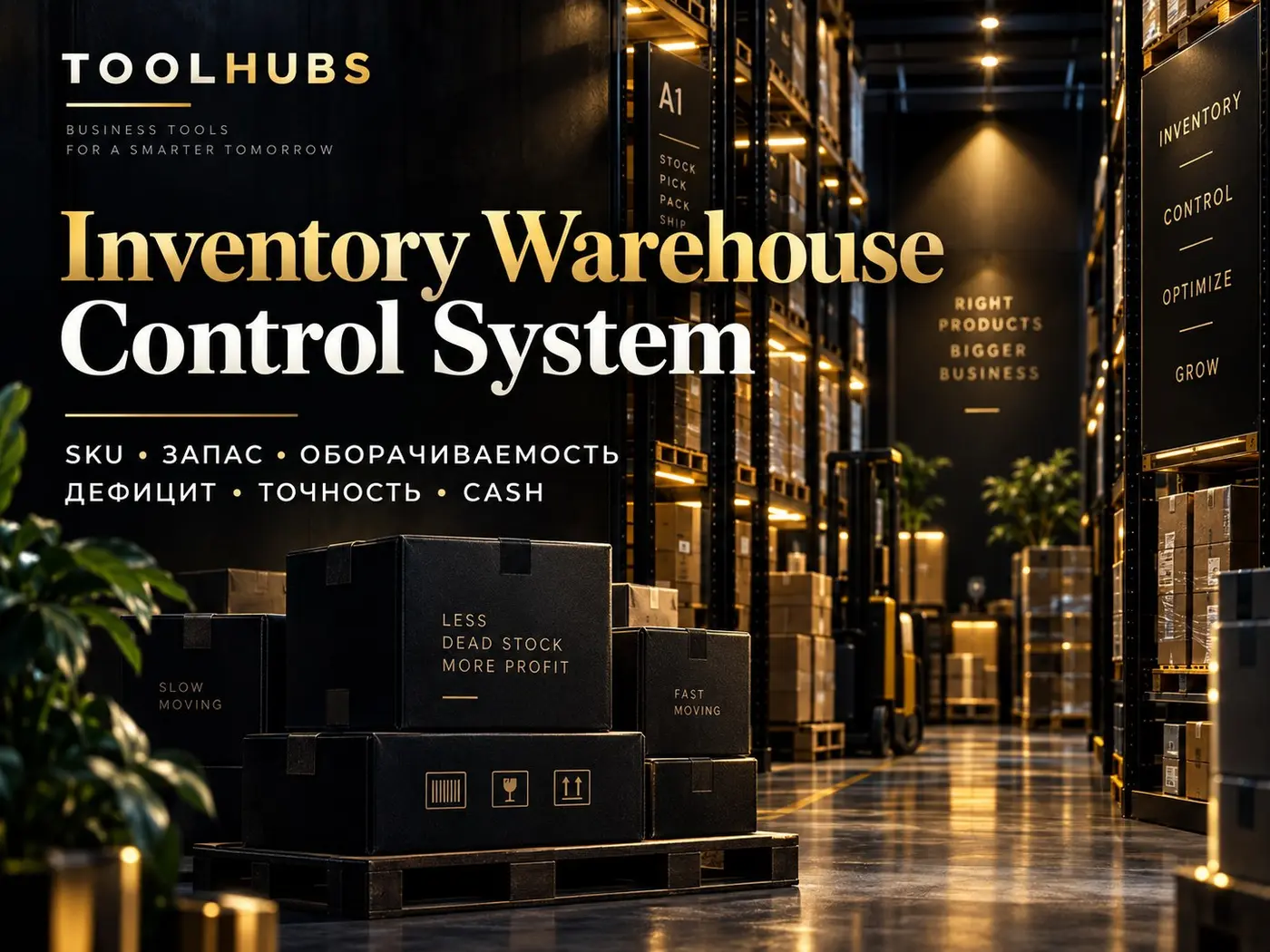 Inventory Control — оборачиваемость, дефицит, излишек