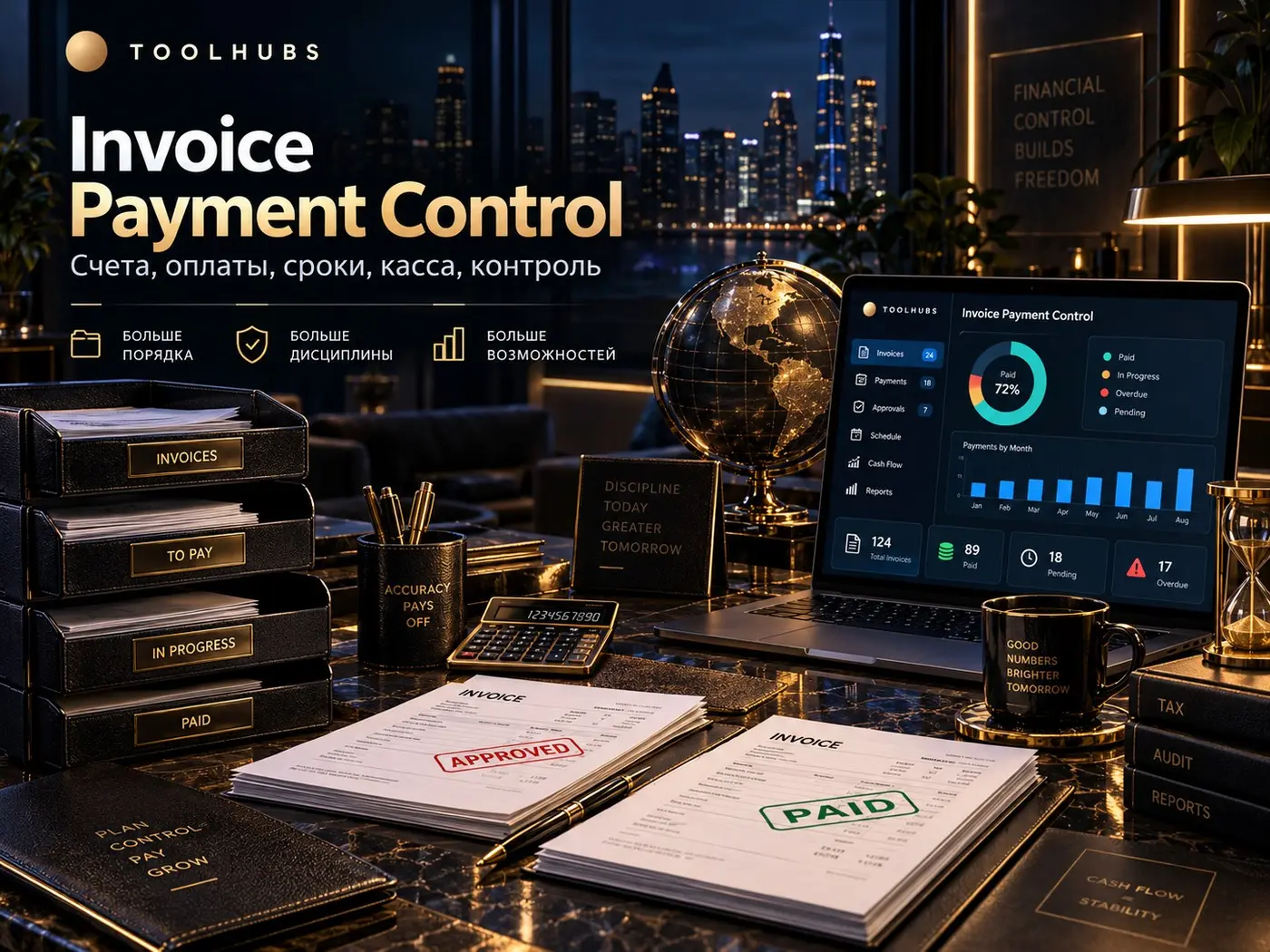 Invoice Control — счёт, оплата, расхождение
