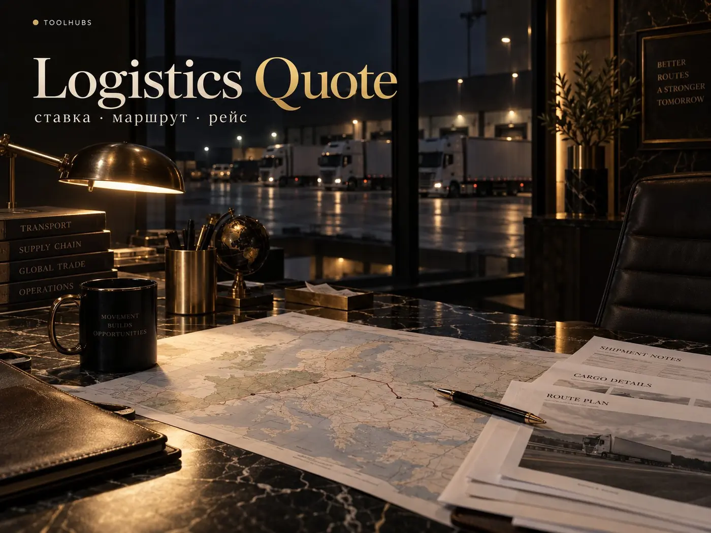 Logistics Quote — ставка, маршрут, рейс