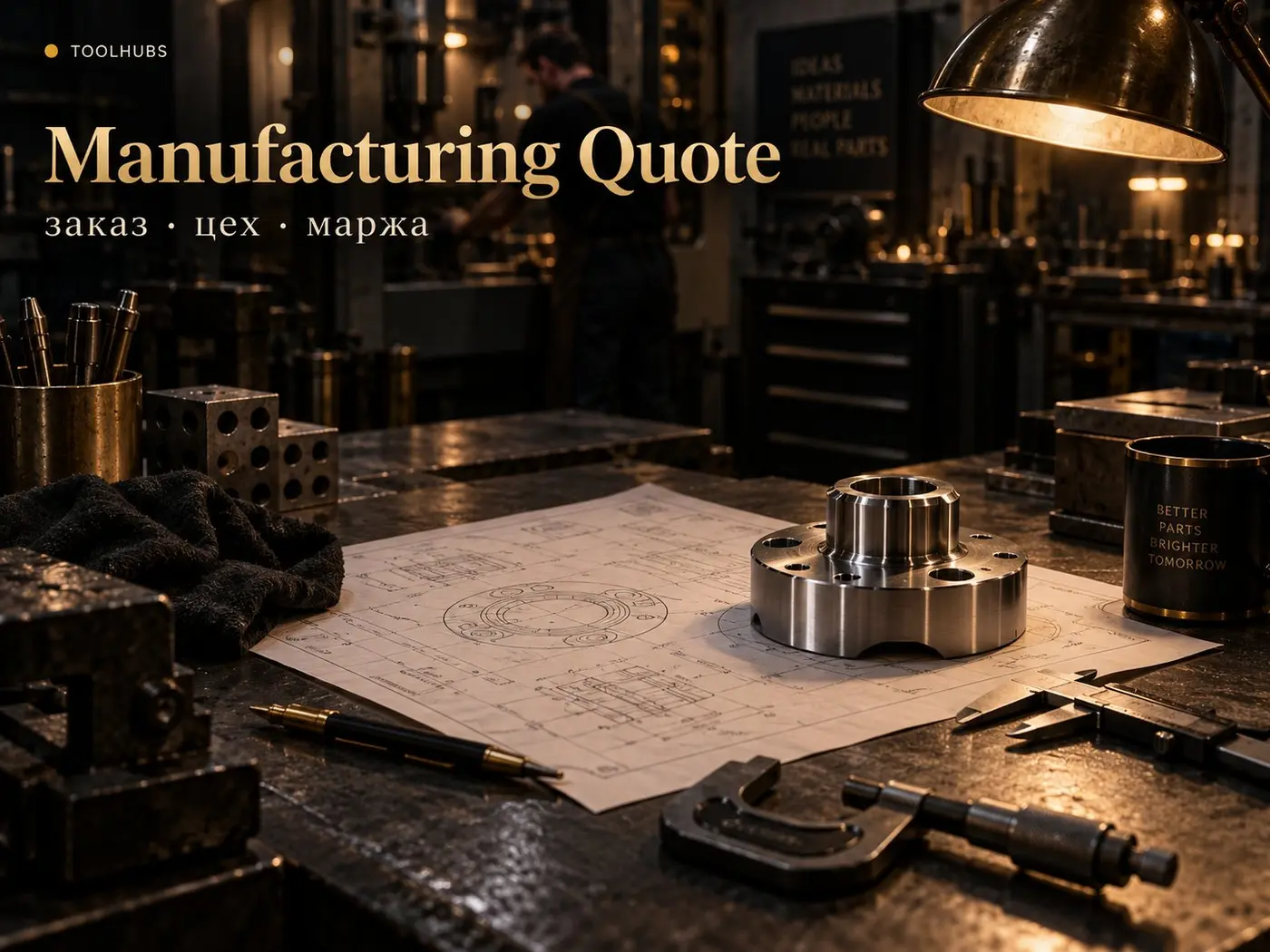 Manufacturing Quote — заказ в цех без минуса