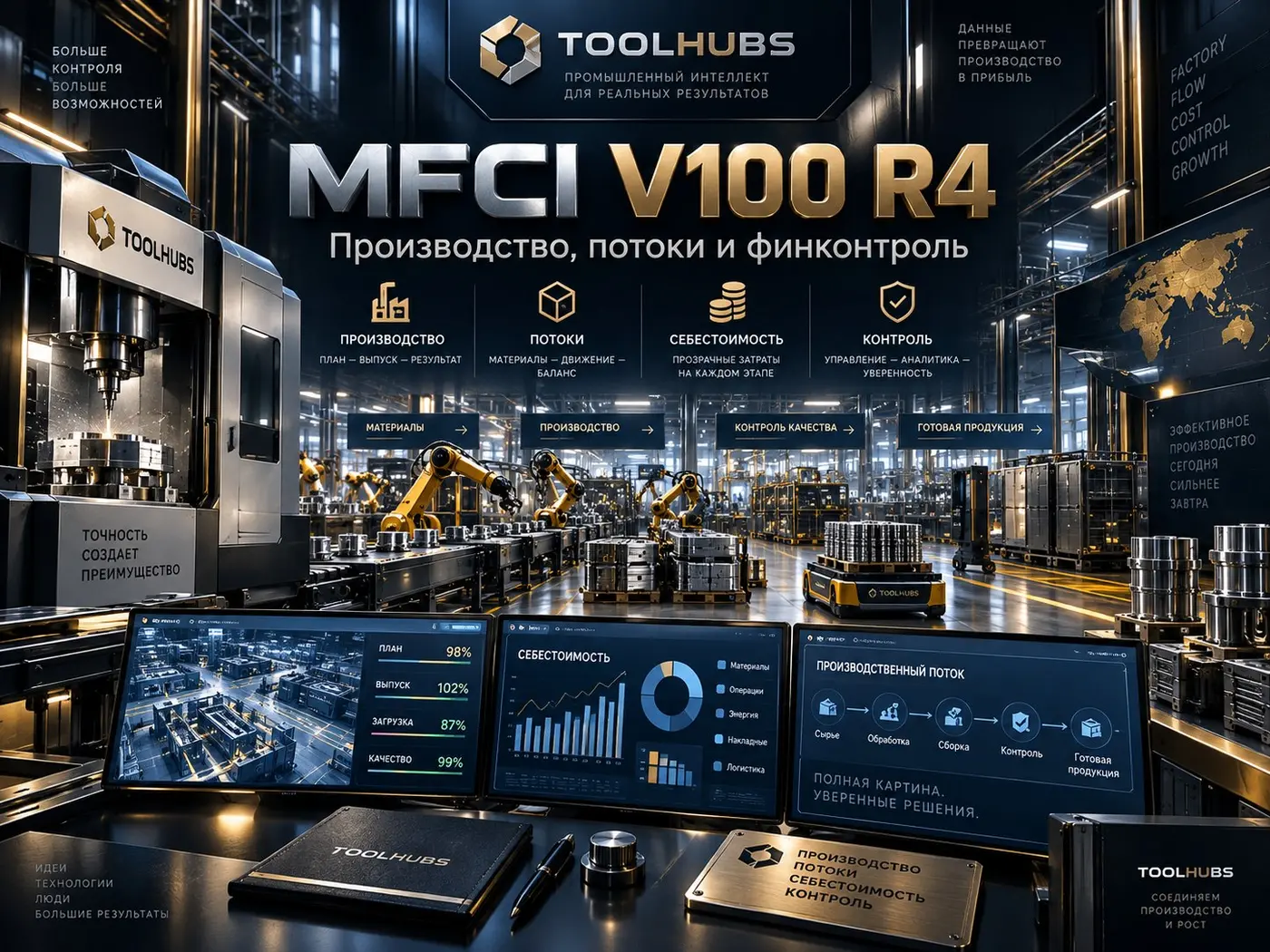 MFCI — план, выпуск, поток цеха