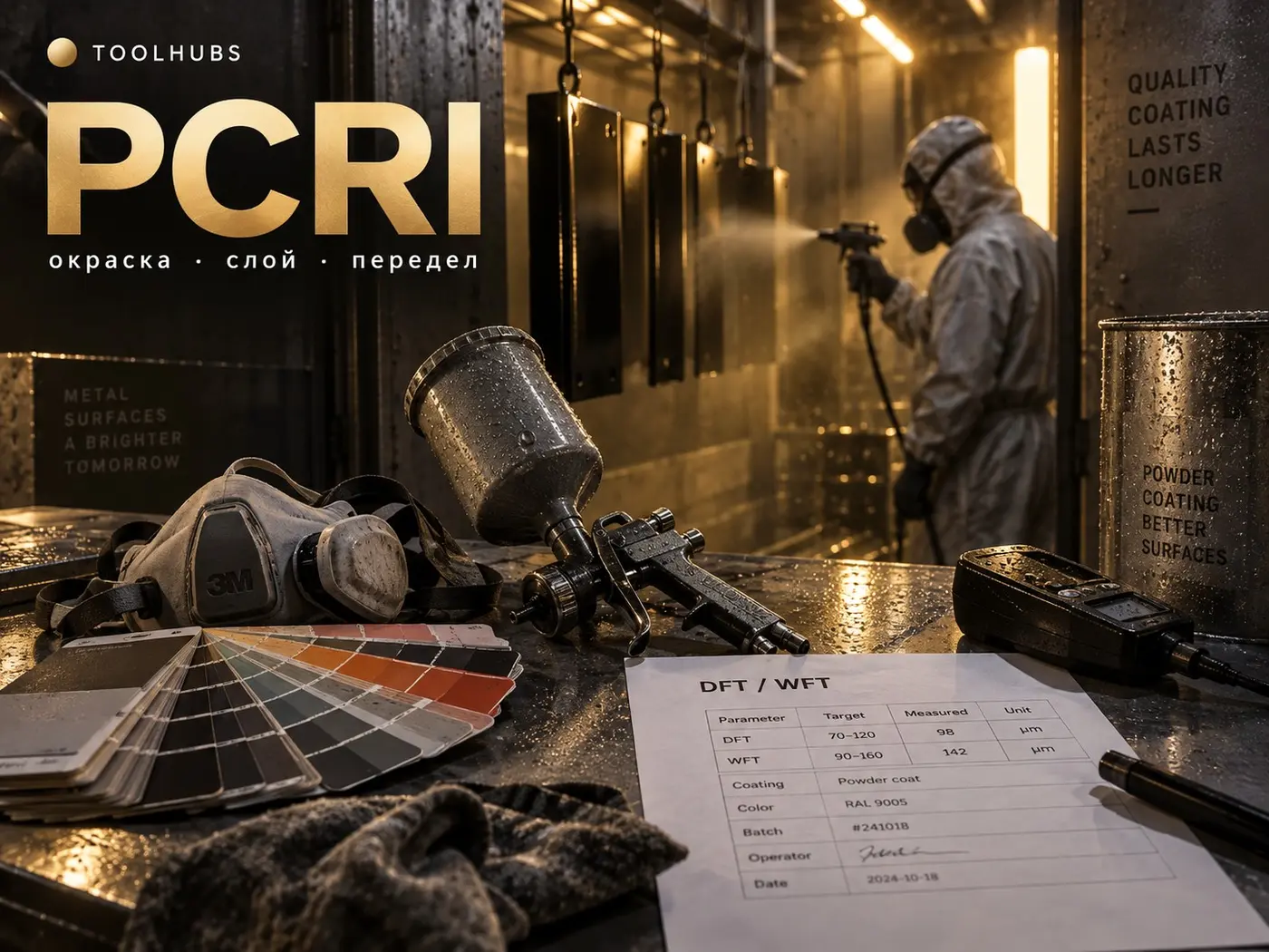 PCRI — окраска, покрытия, передел