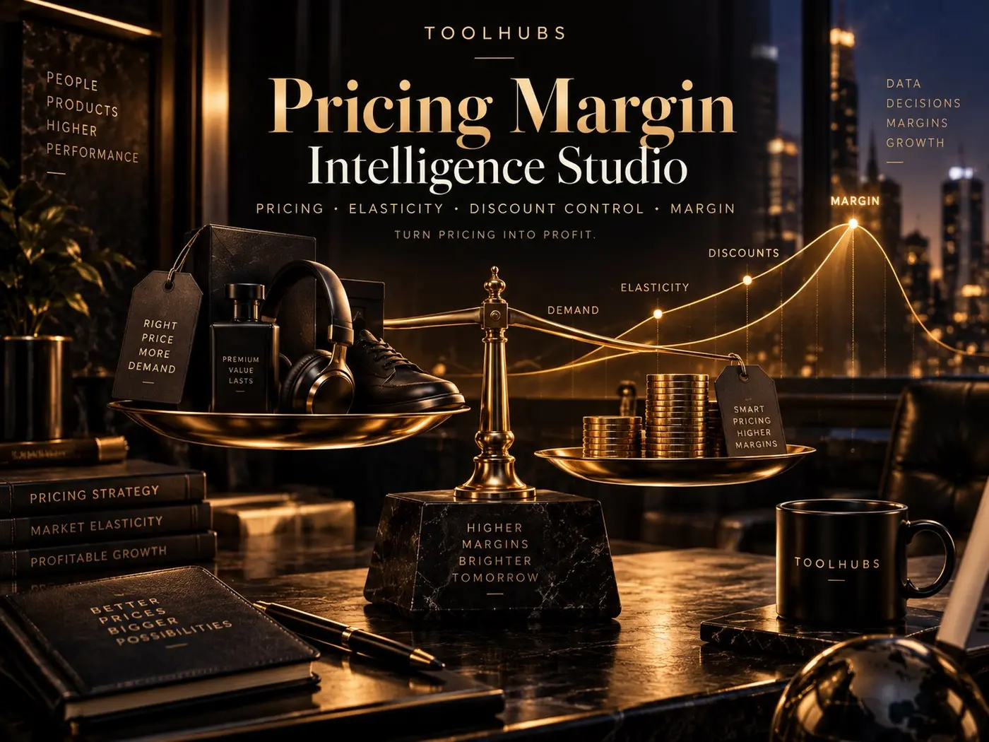 Pricing & Margin — цена, скидка, эластичность