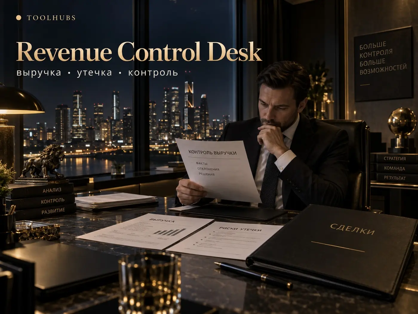 Revenue Control Desk — выручка, утечка, контроль