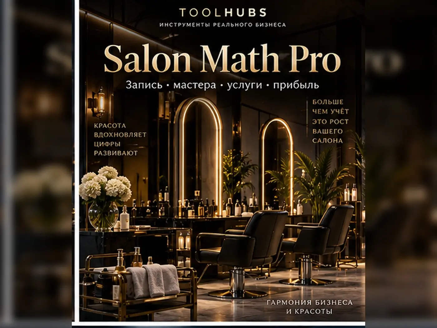 Salon Math Pro — кресло, мастер, повтор