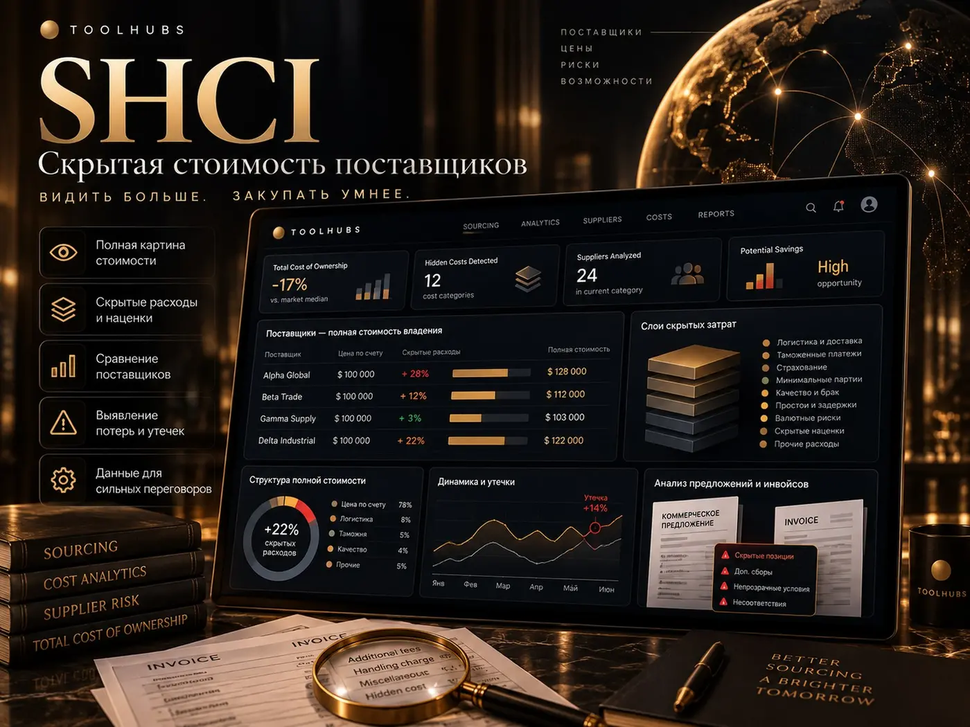 SHCI — скрытая стоимость поставщиков