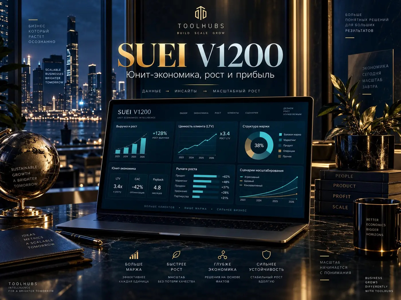 SUEI — unit-экономика, рост и прибыль
