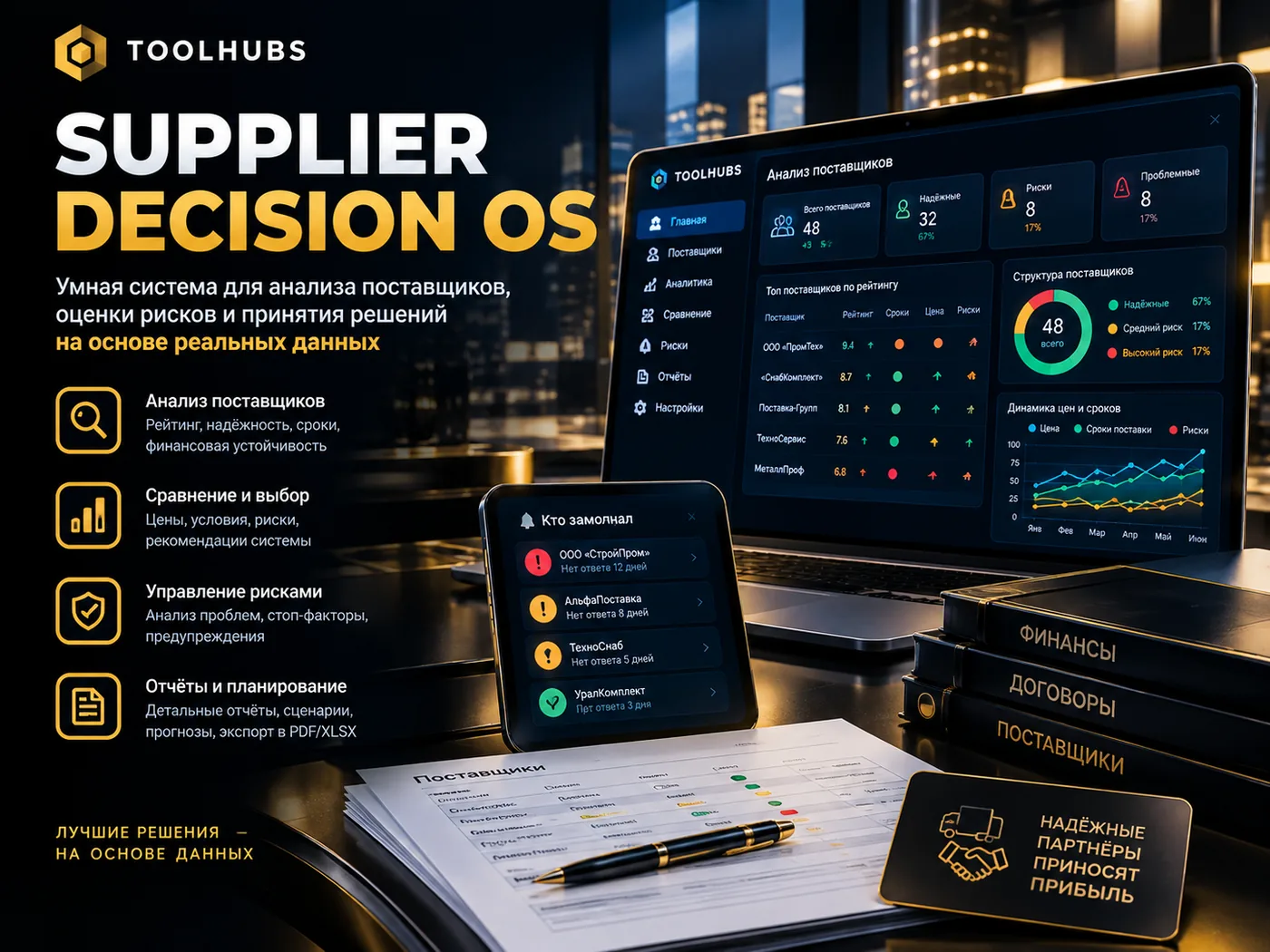 Supplier Decision OS — утечка в закупке