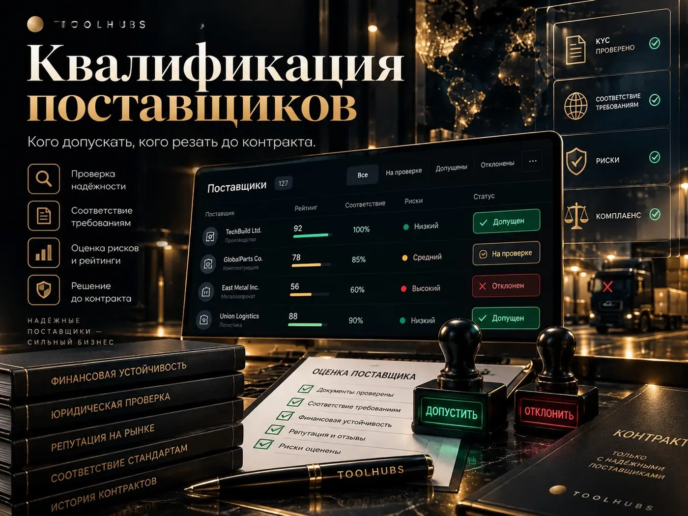 Supplier Qualification — кого допускать до контракта