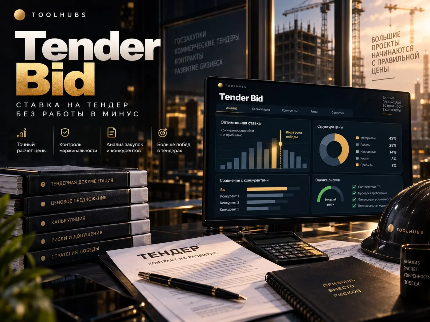 Tender Bid — ставка на тендер без минуса