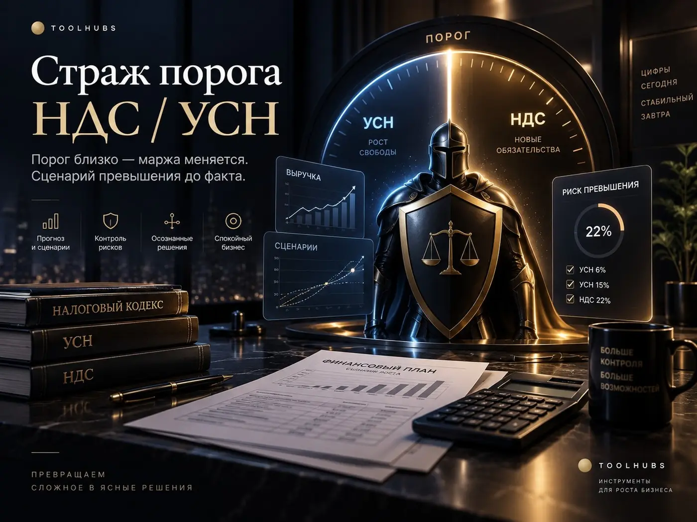 VAT / USN Guard — страж порога налога