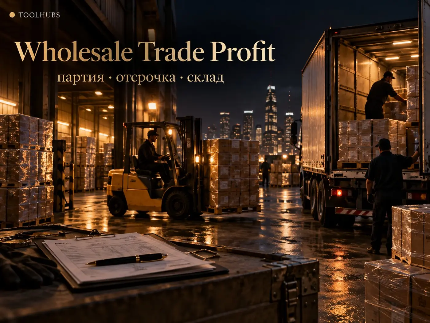Wholesale Trade Profit — опт, отсрочка, остаток